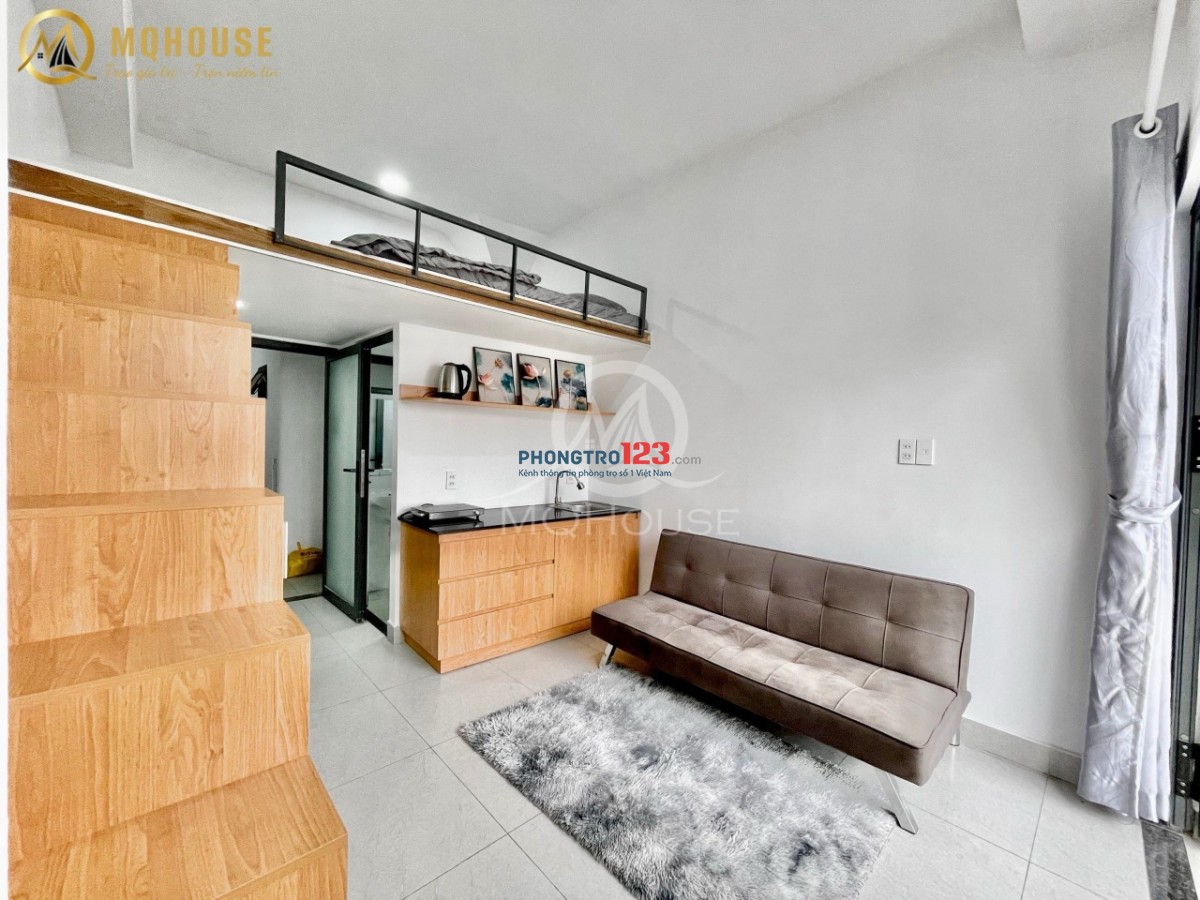 Căn hộ duplex, studio ban công, cửa sổ ngay Âu Cơ, Lạc Long Quân Giáp Q11