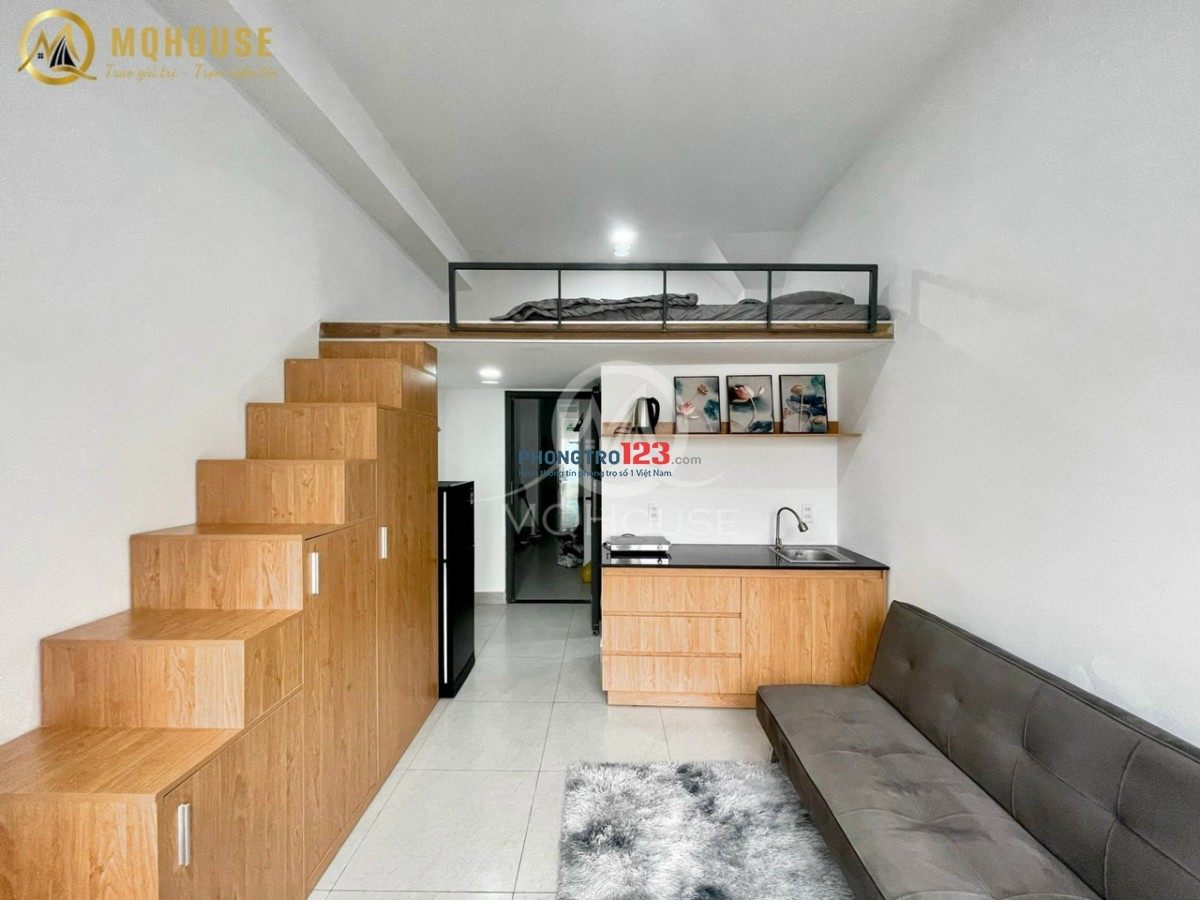 Căn hộ duplex, studio ban công, cửa sổ ngay Âu Cơ, Lạc Long Quân Giáp Q11