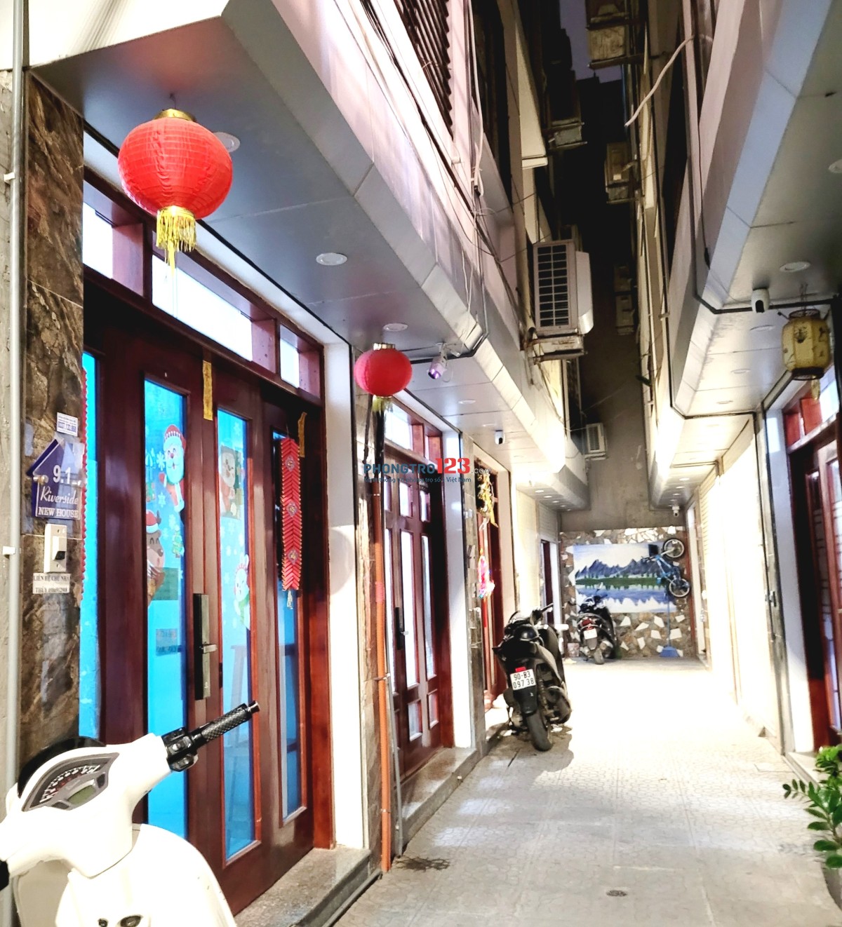 Cho thuê 3 phòng đủ nội thất, Chỉ cho nữ thuê tại Trương Định, cạnh chung cư Nam Đô