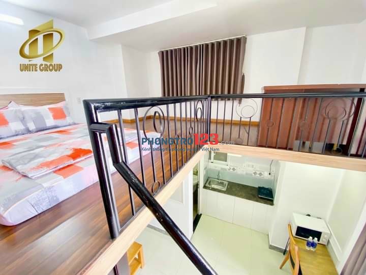 Cho thuê căn hộ bancon 35m2, cửa sổ cạnh Sunrise, Lotte, cầu kênh tẻ, Phú Mỹ Hưng, Him Lam