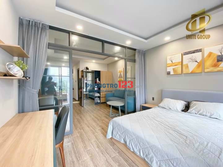 Cho thuê căn hộ bancon 35m2, cửa sổ cạnh Sunrise, Lotte, cầu kênh tẻ, Phú Mỹ Hưng, Him Lam