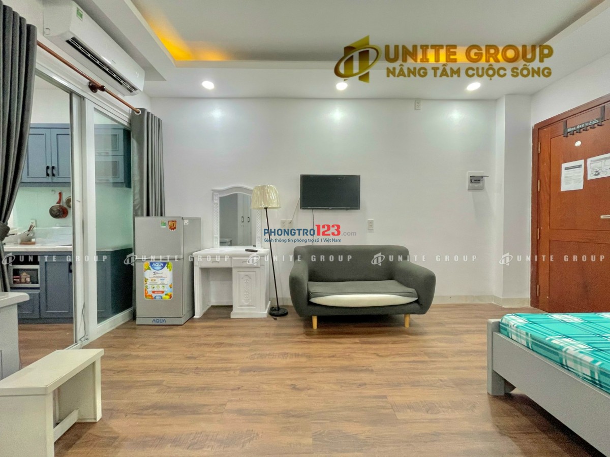 Cho thuê căn hộ full NT đẹp tại trung tâm quận Tân Bình
