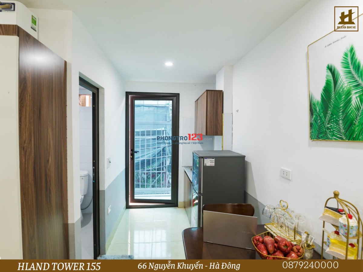 Căn hộ mini, đầy đủ nội thất, phòng mới đẹp tại Nguyễn Khuyến, Văn Quán, Hà Đông
