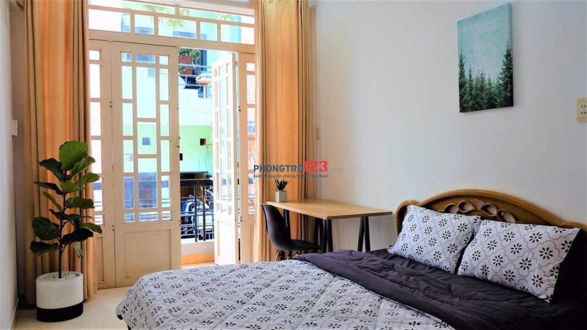 Phòng full nội thất rẻ đẹp nằm ngay vị trí đắt địa q1 ( sát bên q5-q8)
