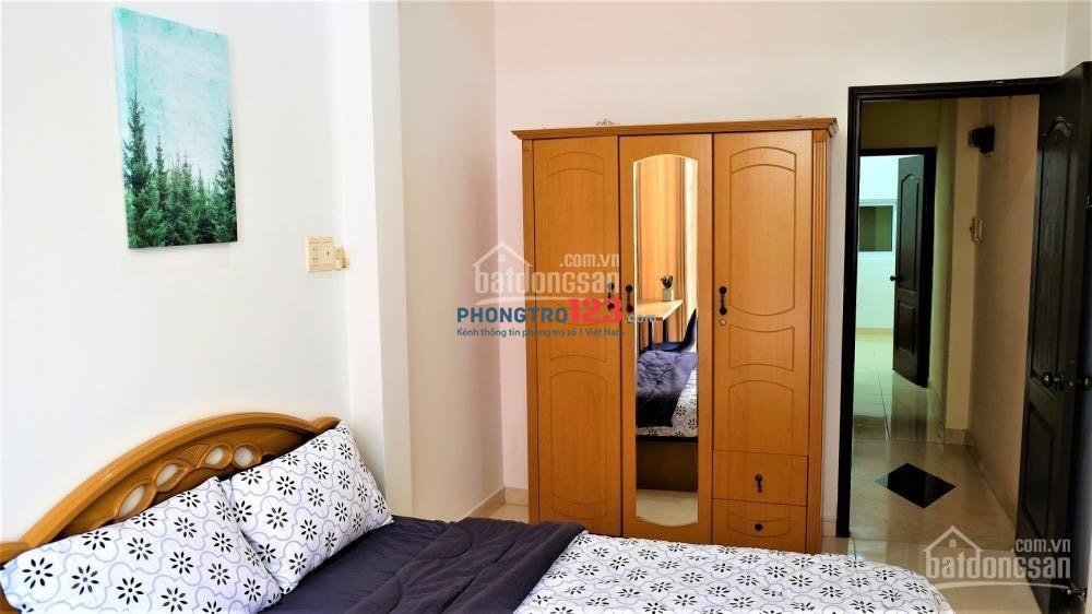 Phòng full nội thất rẻ đẹp nằm ngay vị trí đắt địa q1 ( sát bên q5-q8)