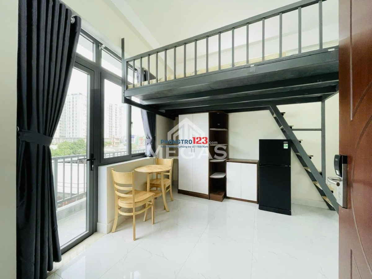 Phòng trọ mới xây tại khu Bàu Cát, full nội thất, ban công, gần ngã tư Bảy Hiền