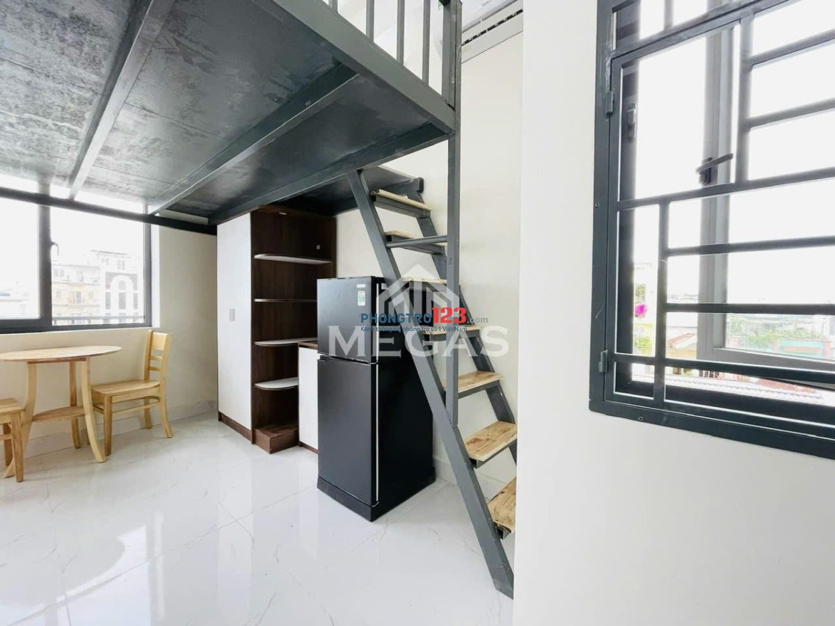 Phòng trọ mới xây tại khu Bàu Cát, full nội thất, ban công, gần ngã tư Bảy Hiền