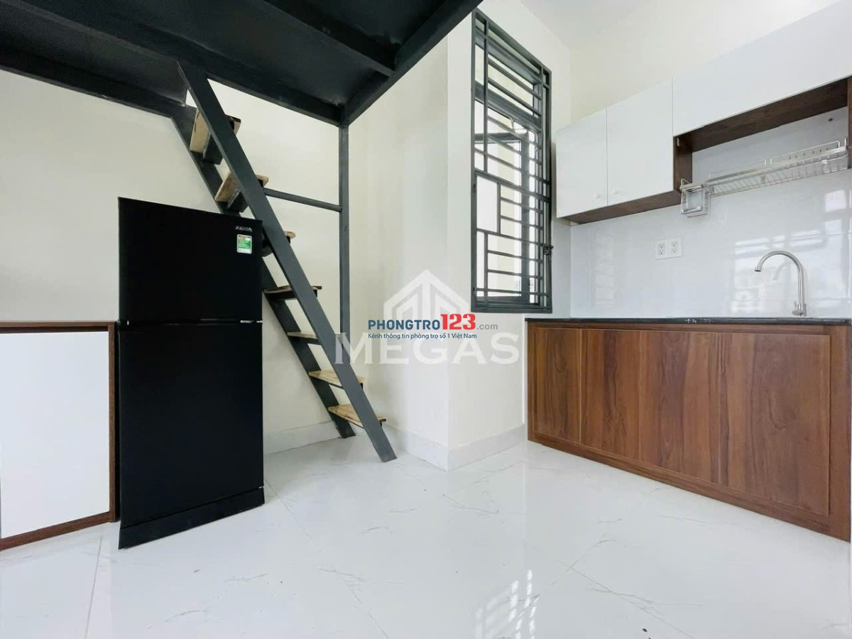 Phòng trọ mới xây tại khu Bàu Cát, full nội thất, ban công, gần ngã tư Bảy Hiền