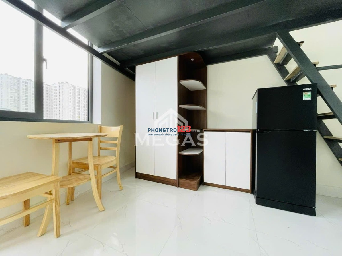 Phòng trọ mới xây tại khu Bàu Cát, full nội thất, ban công, gần ngã tư Bảy Hiền