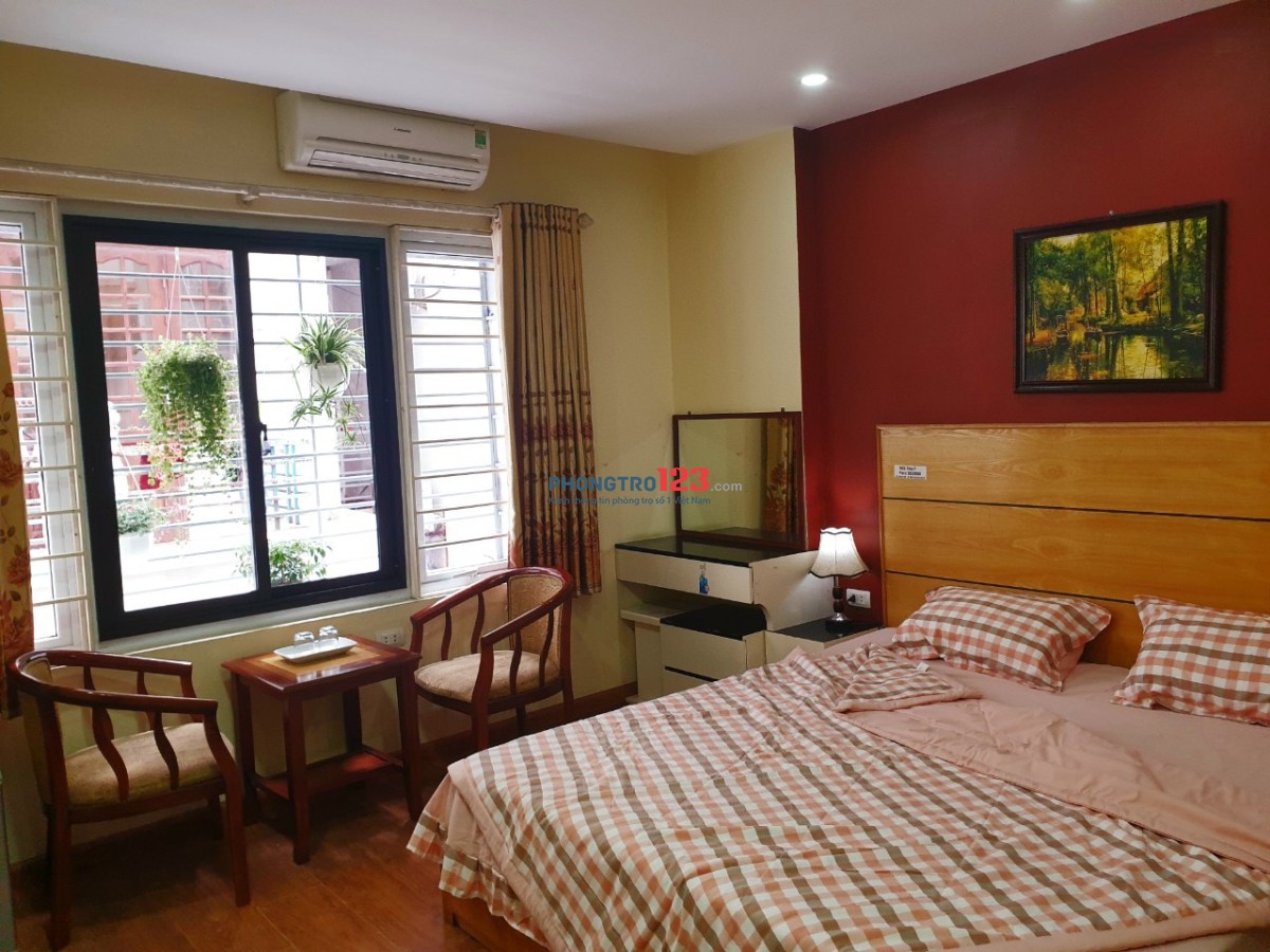 Cho thuê căn hộ đầy đủ tiện nghi, oto đỗ cửa, giá hấp dẫn 4tr2 quận Thanh Xuân