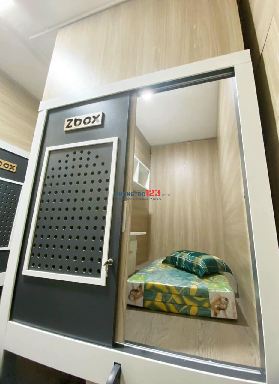 Chỉ với 1.5tr có ngay phòng sleepbox đẹp tại quận Tân Phú