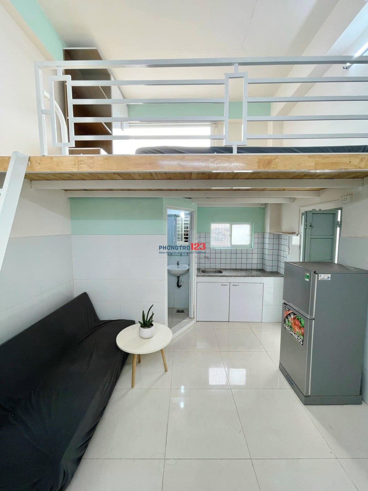 Cho Thuê Duplex Không Đụng Đầu, Sẵn Nội Thất, View Kính, Giếng Trời, Ngay Ấp Bắc, Etown