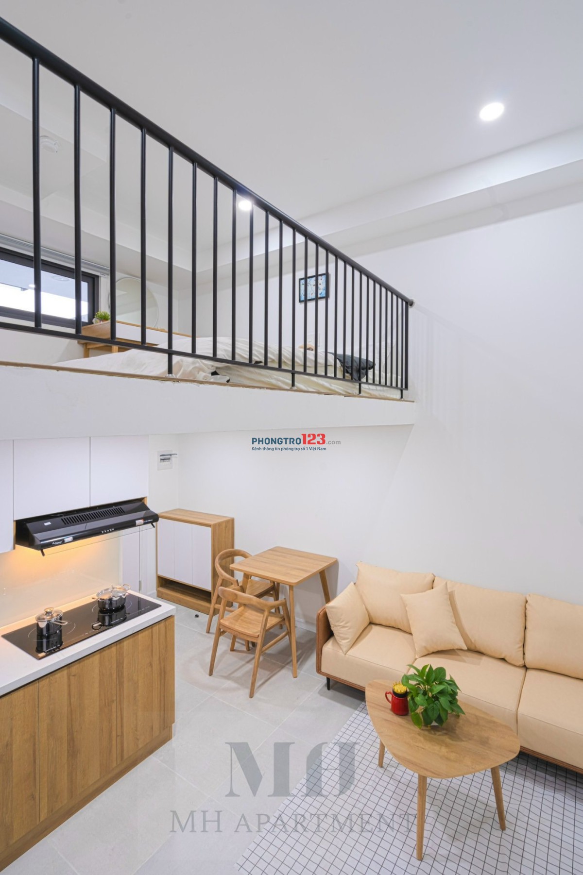 Căn hộ duplex siêu mới Q7 Có máy giặt riêng