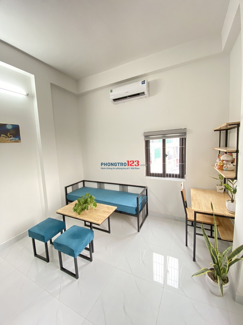 Cho thuê phòng trọ Studio Kim Giang, DT 35m2, đủ NT cao cấp, giá TL chính chủ