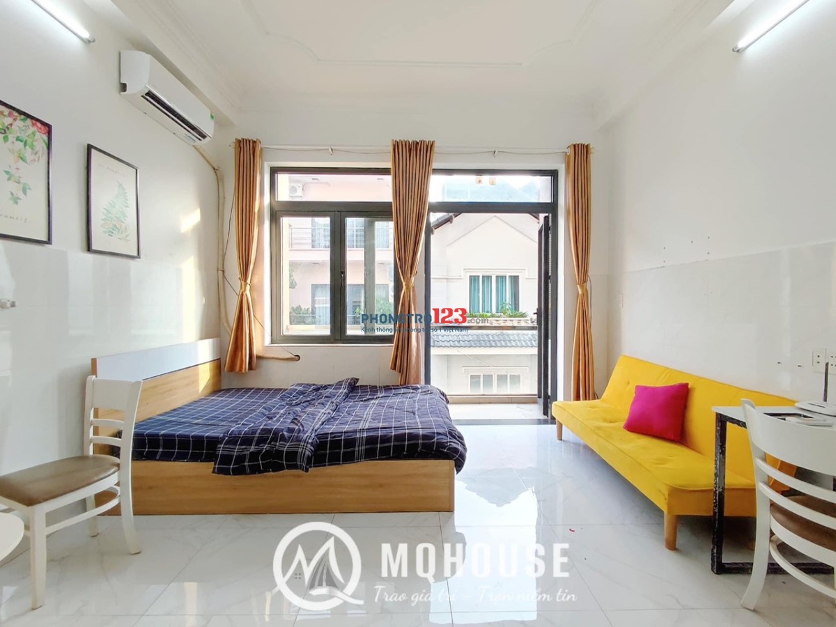 Căn Hộ Ban Công - Bedroom Apartment - Full Nội Thất Mới 100%