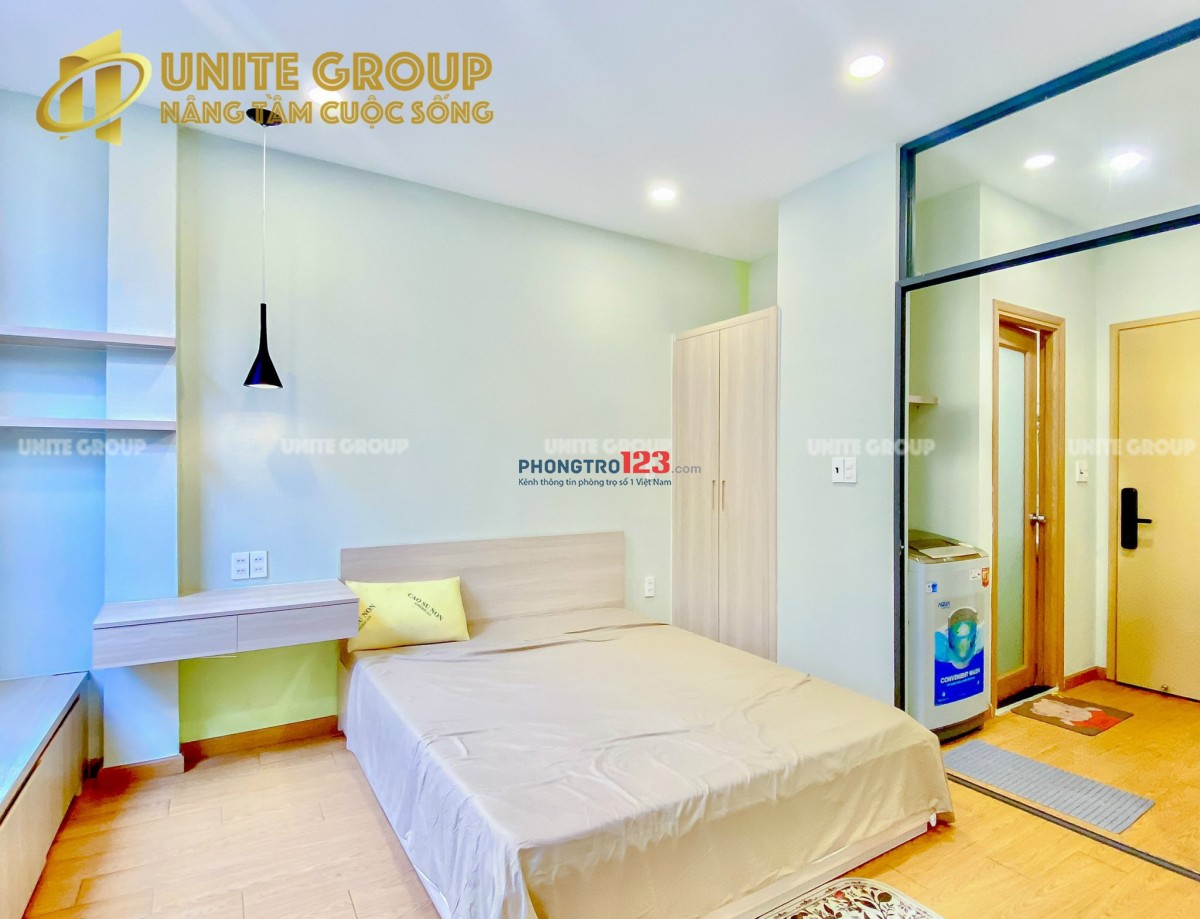 Cho Thuê căn hộ mini 1PN, bancong, cửa sổ, máy giặt Phú Nhuận