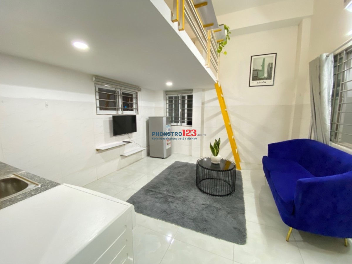 Duplex full nội thất máy giặt riêng Nguyễn Thị Xiếu,Tân Thuận Tây Quận 7