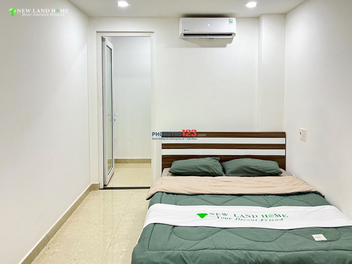 Cho thuê phòng đầy đủ nội thất, gần Khu công nghiệp Tân Thuận, UFM, LAW