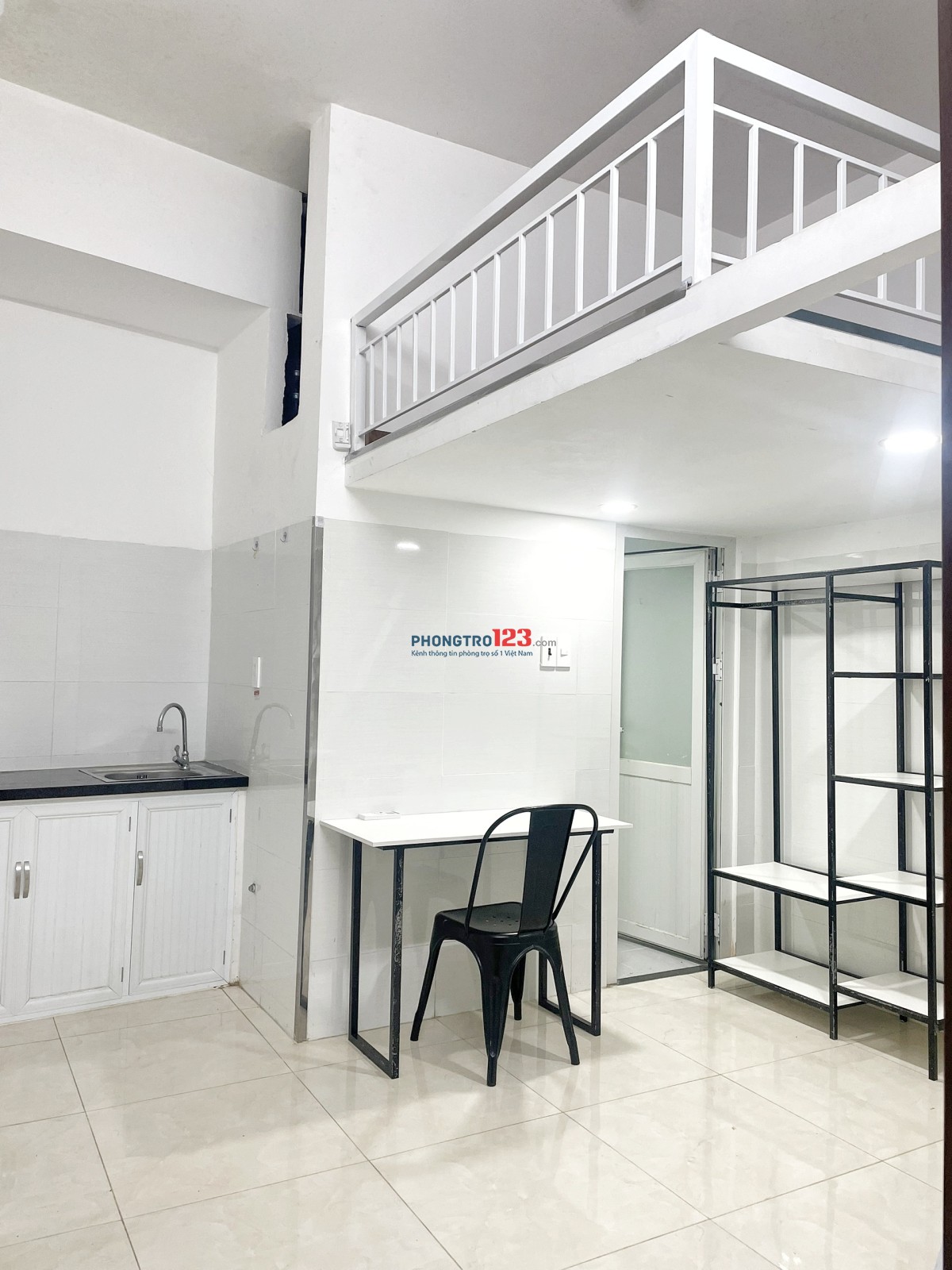 Cho thuê phòng Duplex Bình Thạnh, Rộng 25m2, Phòng Mới, Sạch Sẽ, An Ninh, Gần Chợ Bà Chiểu