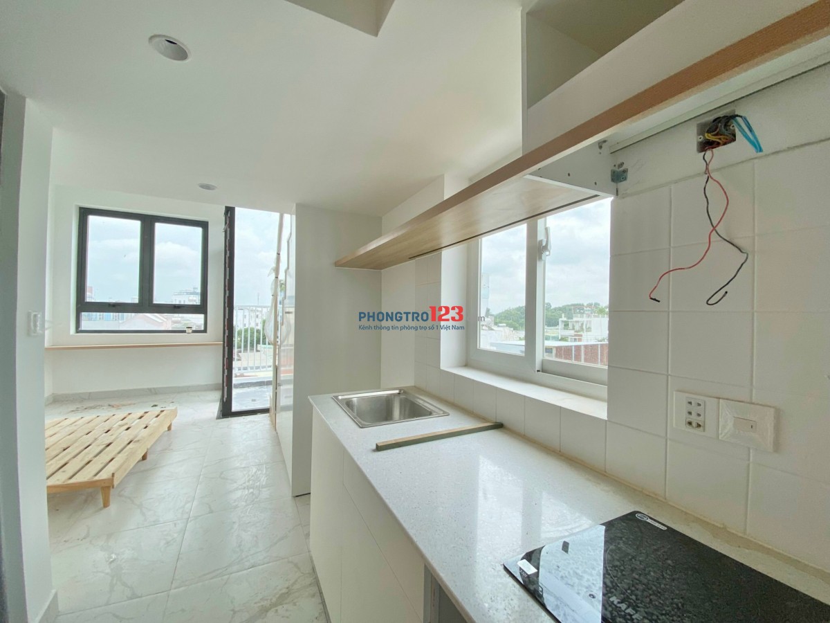 căn hộ duplex hiện đại nội thất full, ban công góc mới hoàn toàn