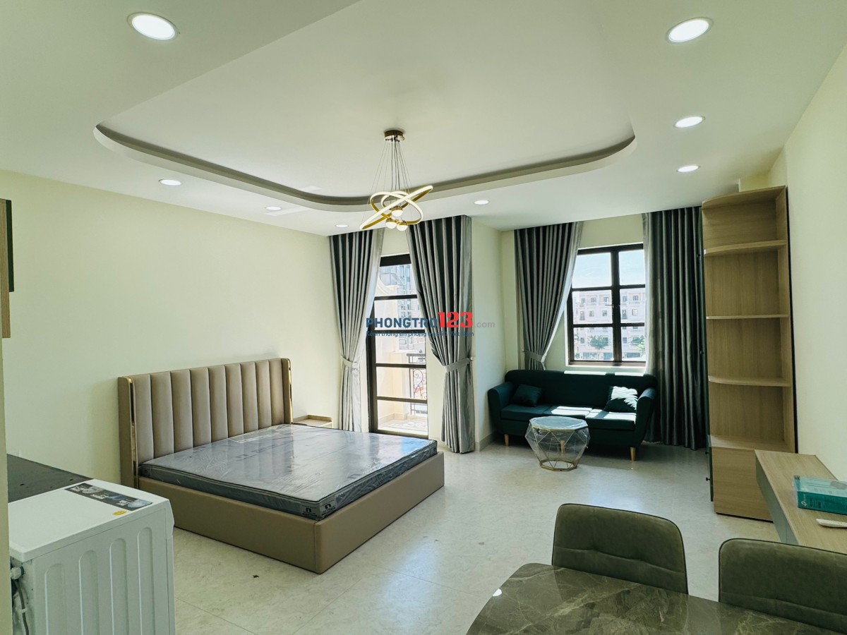 Cho thuê căn hộ Studio full nội thất có ban công ở Cityland Park Hills P10 Gò Vấp, Giá chỉ 8triệu