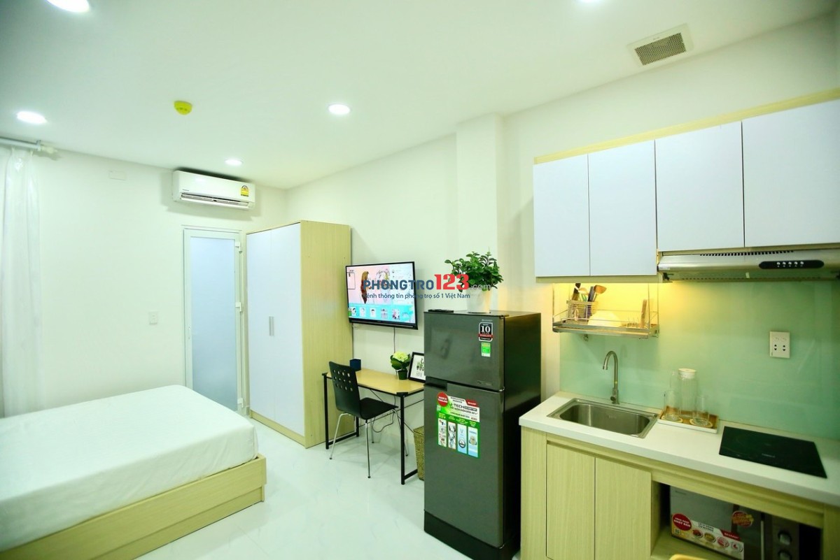 Cho thuê căn hộ Full nội thất cao cấp - sáng thoáng - Nguyễn Xí - Bình Thạnh 