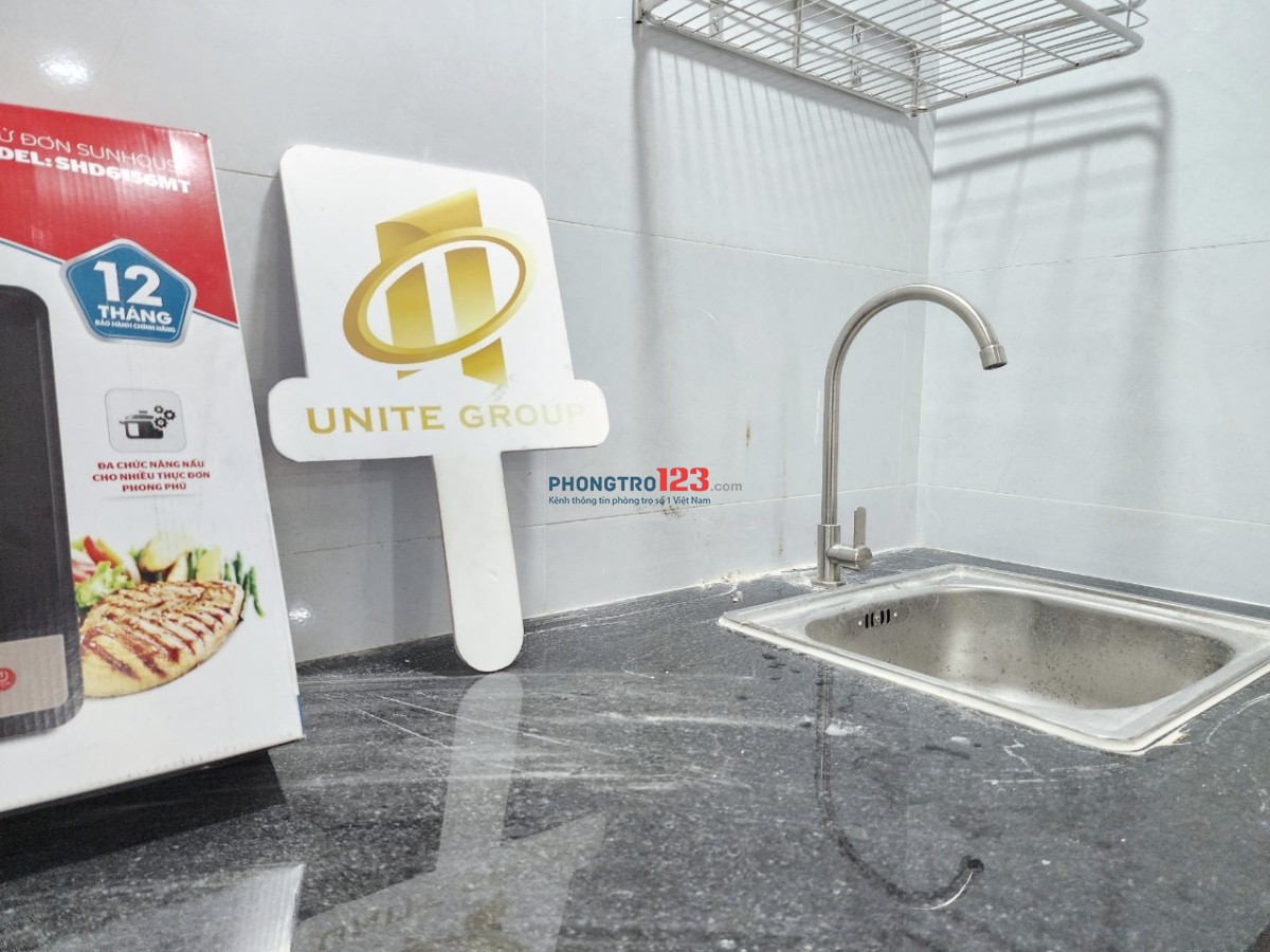 Khai trương phòng trọ full nội thất thang máy mới 100% Lê Văn Sỹ Quận 3 gần Ramana Sài Gòn