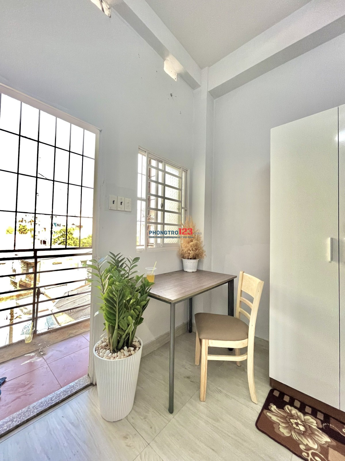 Cho thuê phòng trọ 32m2 có gác đường Nơ Trang Long quận Bình Thạnh sát bên Văn Lang cơ sở 3