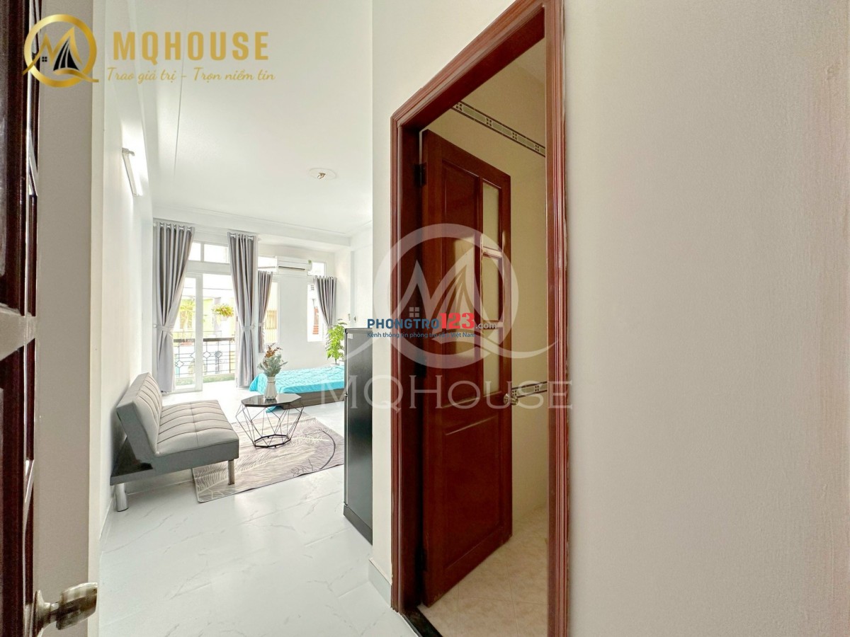CHDV 36m2 có ban công siêu thoáng với đầy đủ nội thất