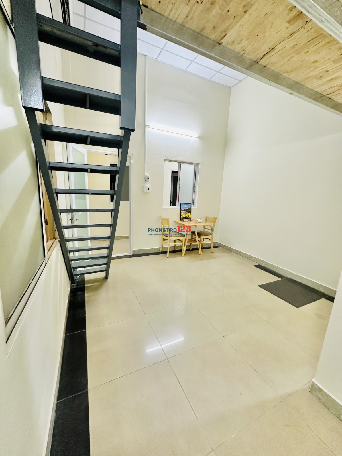 Duplex cửa sổ, 25m2, Gác cao 1m8 tại Lam Sơn, KV sân bay ở Lam Sơn, Tân Bình