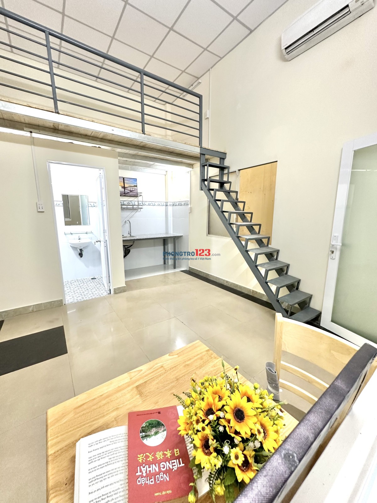 Duplex cửa sổ, 25m2, Gác cao 1m8 tại Lam Sơn, KV sân bay ở Lam Sơn, Tân Bình