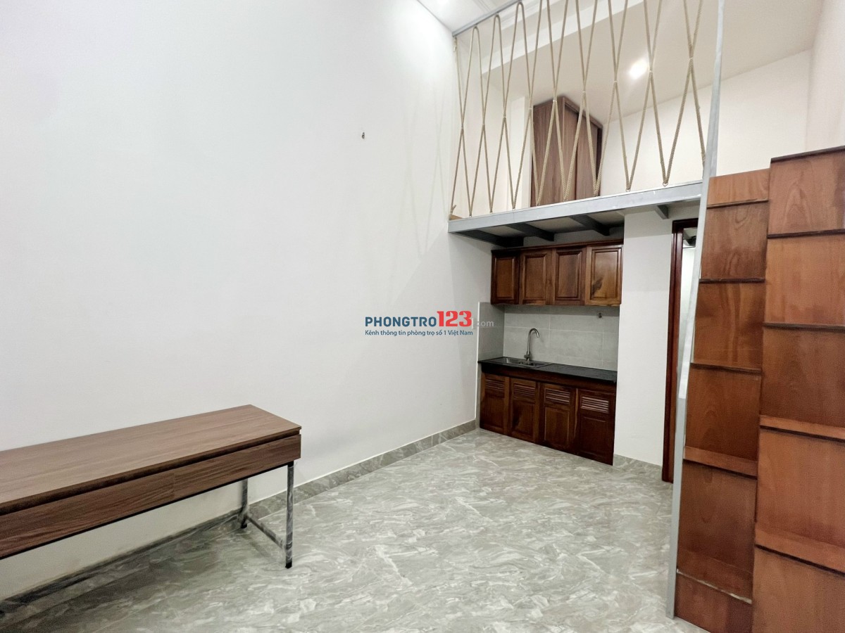 Cho thuê căn hộ có gác cao 2m, không giới hạn số người ở, đầy đủ nội thất, nằm ngay bệnh viện Tam Phú
