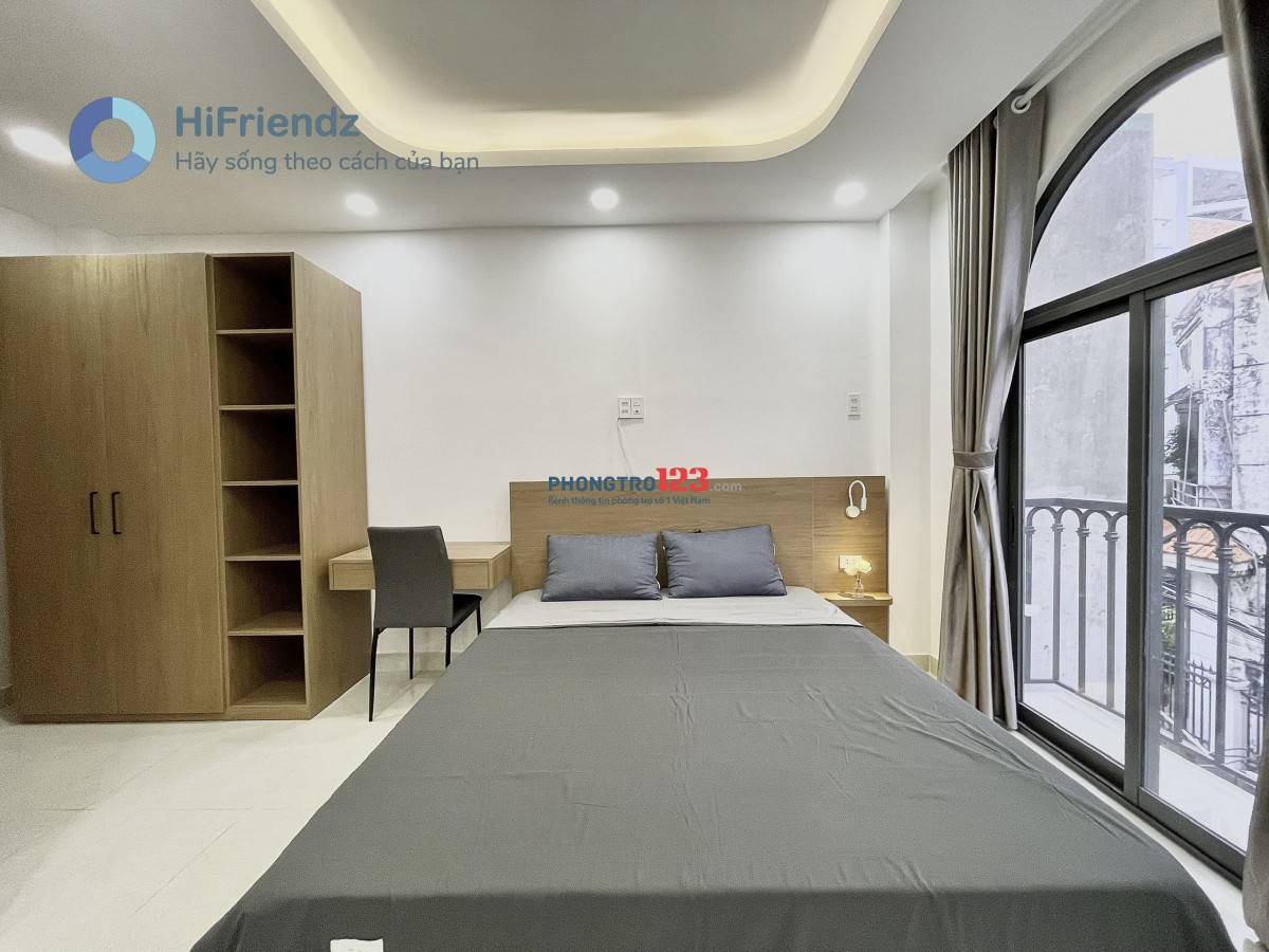 Căn hộ siêu phòng ngủ ban công 40m2, ở Nguyễn Thượng Hiền