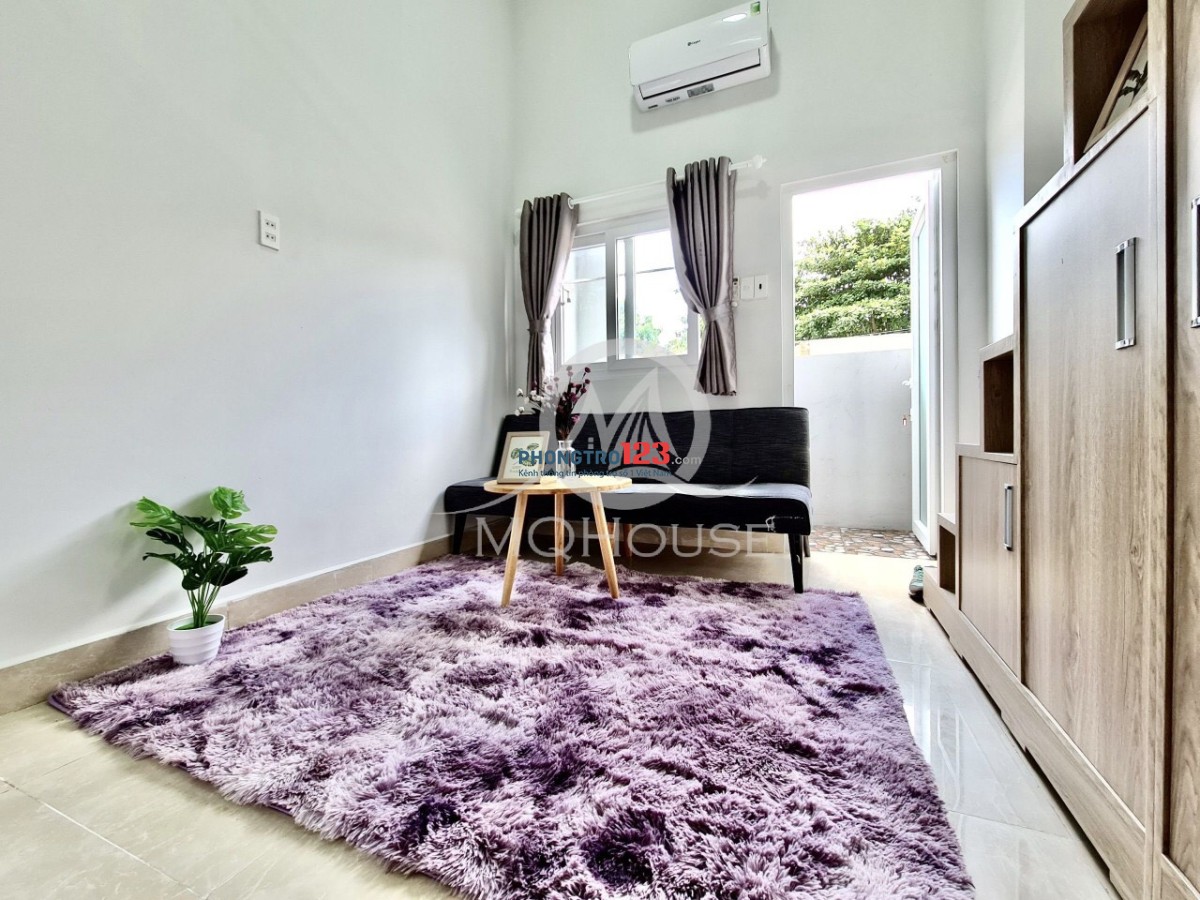 Căn hộ Duplex Ban công - Khuông Việt, Tân Phú Full nội thất, máy giặt riêng