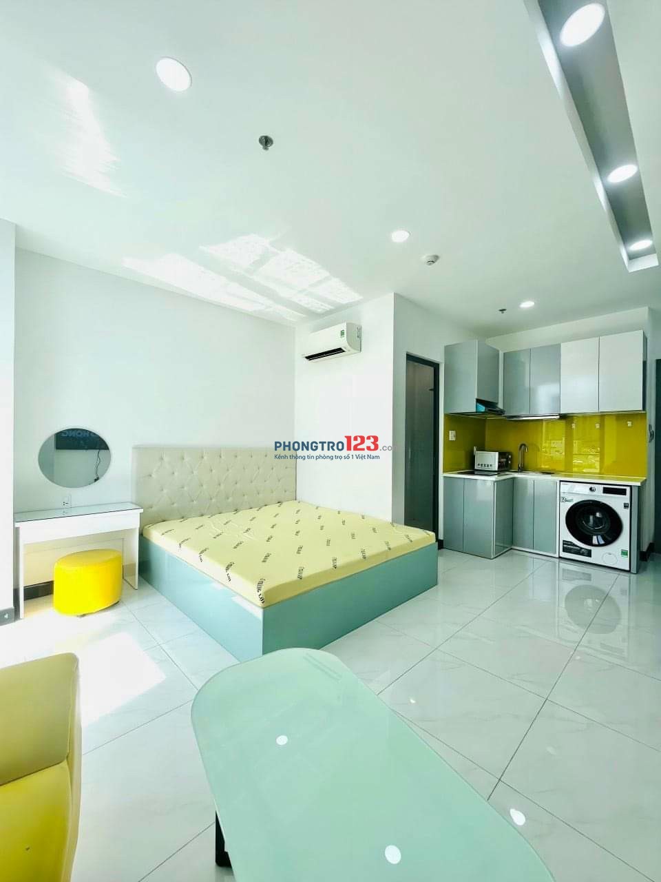 Cho thuê căn hộ Q7 sẵn nội thất, ra vào vân tay cạnh Sunrise, Lotte, SC Vivo, Crescent Mall, BigC, Vincom