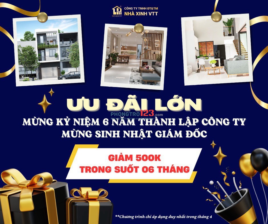 Cho thuê Shop house hẻm 278 Tầm vu- Ninh Kiều