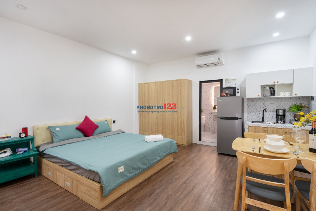 Cho thuê căn hộ tại Hồng Hà P2 Q. Tân Bình 45m2 full nội thất