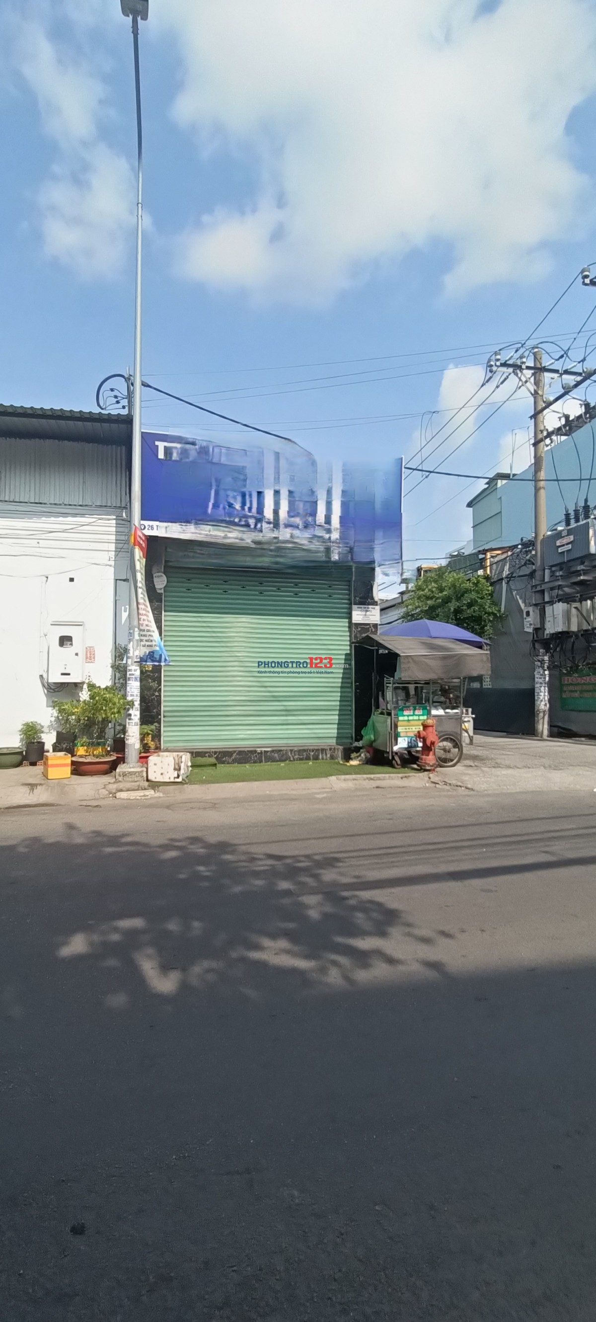 Cho thuê căn góc 2 mặt tiền đường Trương Phước Phan