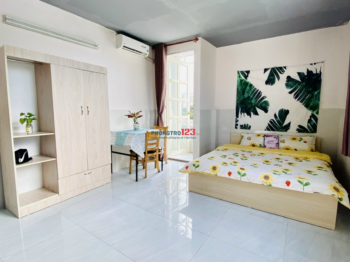 Cho thuê căn hộ dịch vụ full nội thất ban công rông ngay tại Nguyễn trãi quận 1