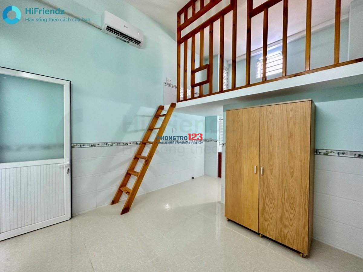 Cho thuê Phòng gác tại Dương Đình Hội có máy lạnh nhà mới xây, có quản lý, nhà xe rộng rãi, ...