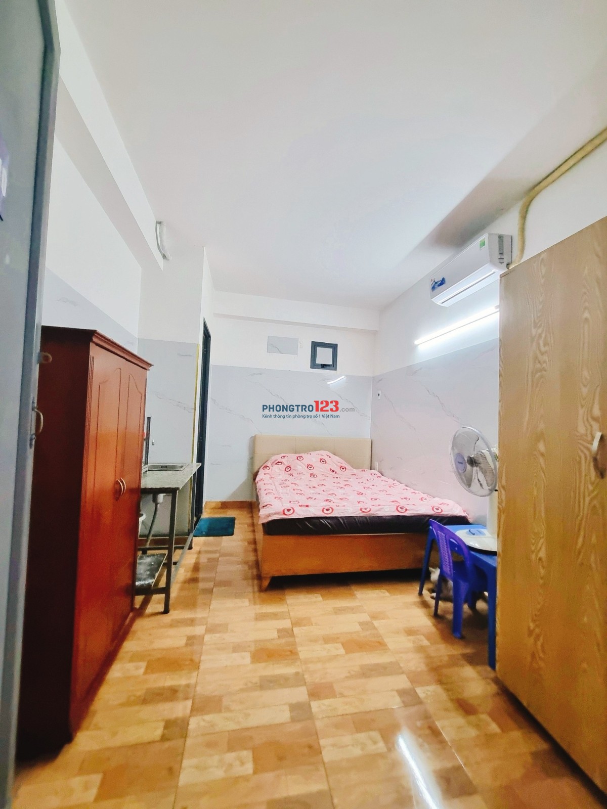 Cho thuê phòng trọ mới xây full nội thất có máy lạnh tại 638 Lê Trọng Tấn, Phường Tây Thạnh, Quận Tân Phú