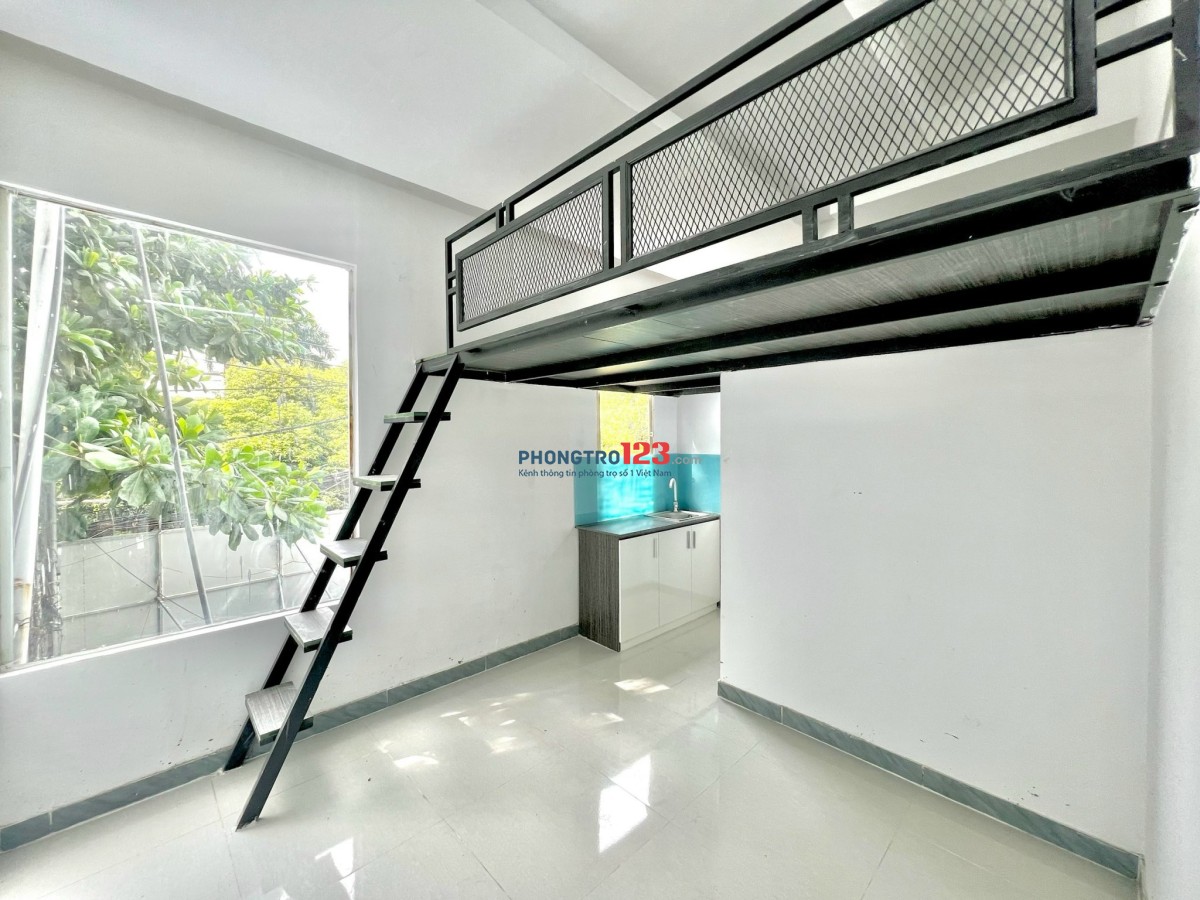 Cho thuê phòng duplex giá rẻ mới tinh, tại khu vực sân bay Tân Bình