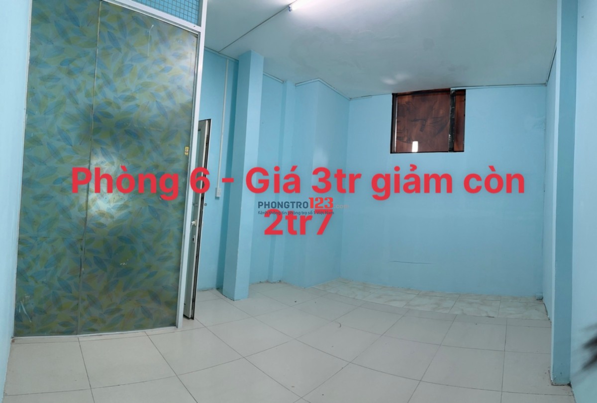 Cho thuê phòng trọ gần chợ gò vấp giá từ 2tr - 4tr Cách trường IUH 500m