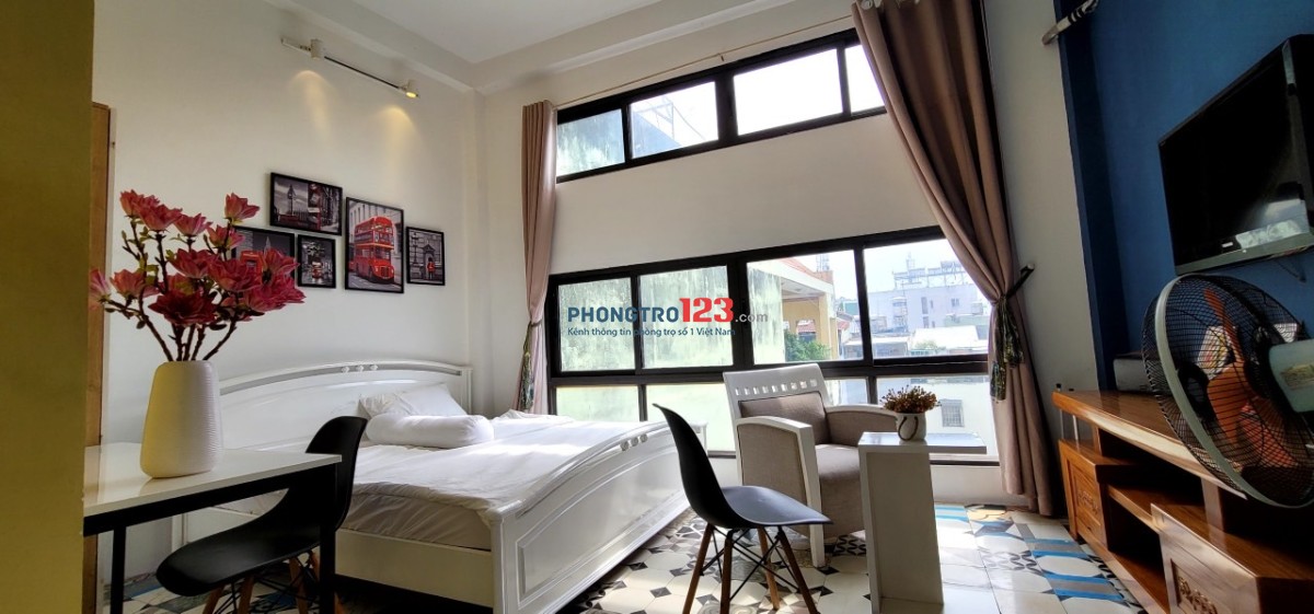 Căn hộ studio, Indochine, full NT cao cấp ngay cầu Thị Nghè