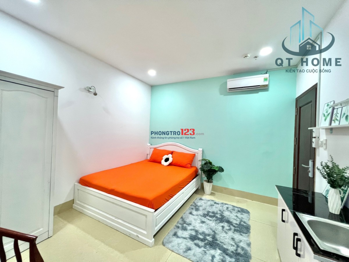 Phòng Studio 30m2 Cửa Sổ Lớn Chỉ 1p tới Vạn Hạnh Mall, 3p tới BV Nhi Đồng 1