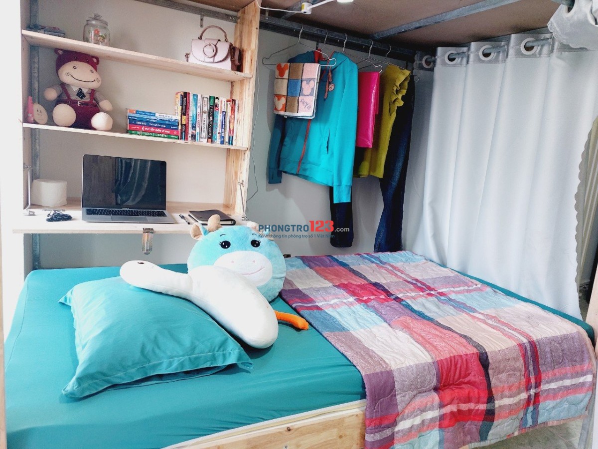 Ký túc xá sleepbox xịn xò tại Quận 8, giá từ 1tr2