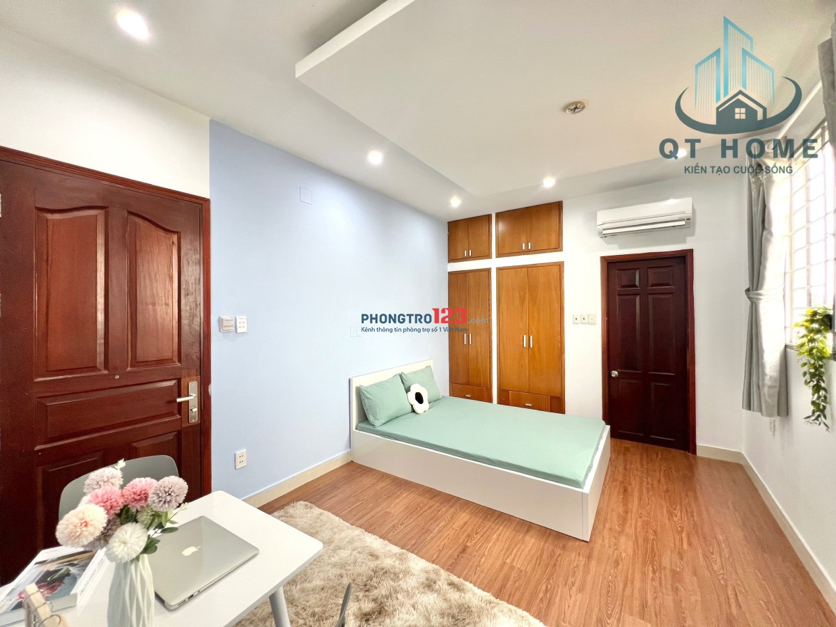 HOT HOT Phòng STUDIO 1PN 35m2 Tách Bếp Full Nội Thất, 3p tới ĐH IUH Gò Vấp, 5p tới Emart Phan Văn Trị