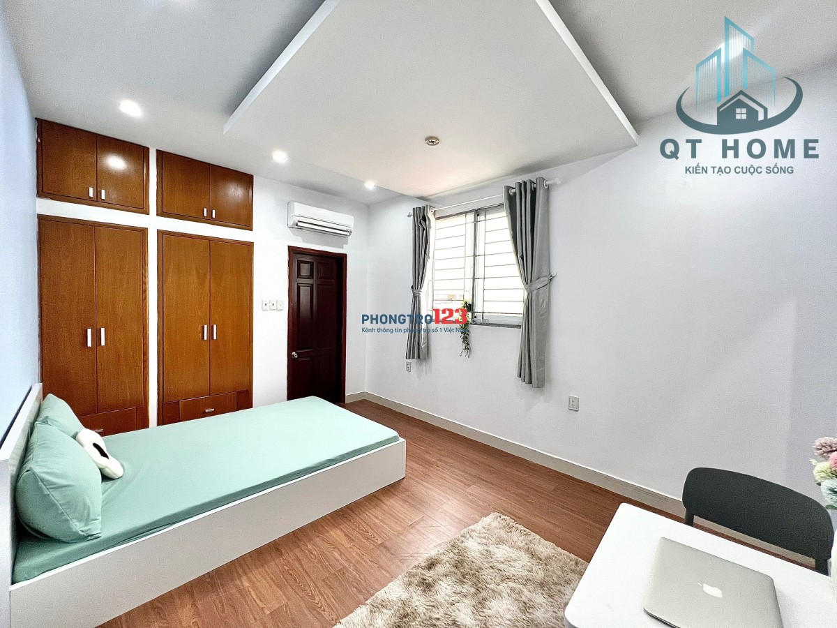 HOT HOT Phòng STUDIO 1PN 35m2 Tách Bếp Full Nội Thất, 3p tới ĐH IUH Gò Vấp, 5p tới Emart Phan Văn Trị