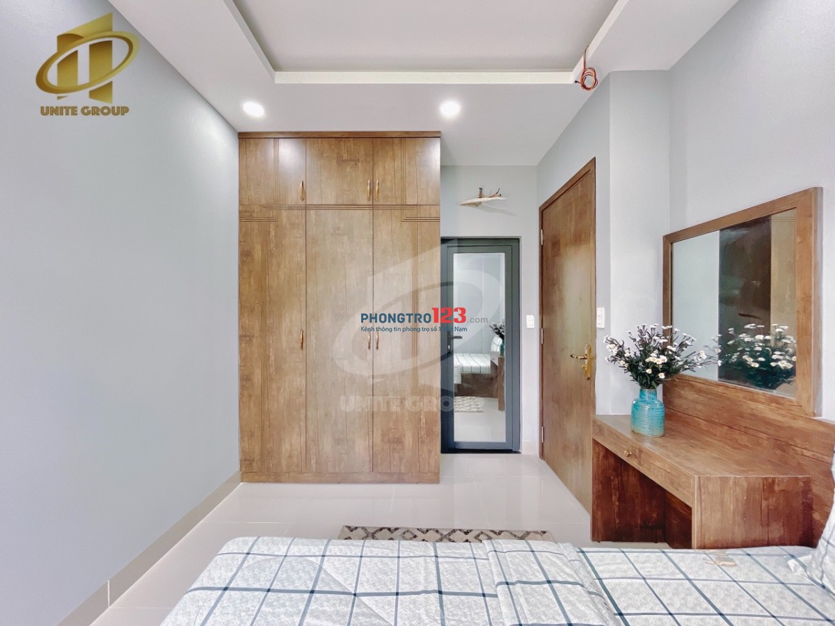 CHO THUÊ CHDV 1PN 45m2 Full nội thất ngay mặt tiền đường lớn