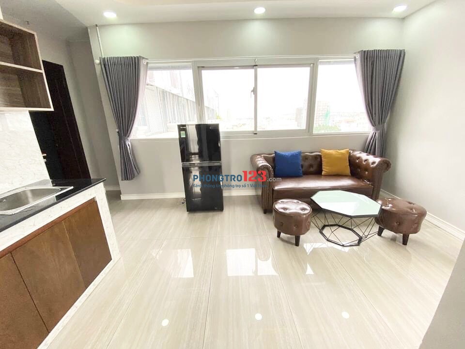 CHO THUÊ CHDV 1PN 45m2 Full nội thất ngay mặt tiền đường lớn